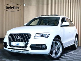 Hoofdafbeelding Audi Q5 Audi Q5 2.0 TFSI Quattro S-Line PANODAK NAVI SPORTLEDER CRUISE '13