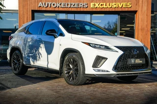 Hoofdafbeelding Lexus RX Lexus RX 450h 4WD F Sport Line Carplay Camera Stoelverw. Leer Panodak Memory Dode Hoek
