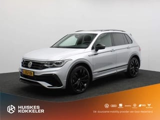 Volkswagen Tiguan R-Line Business+ 1.5 TSI 150pk DSG Automaat Trekhaak, Panoramadak, Achteruitrijcamera, Head up display, Adaptive cruise control, Elektrische achterklep, Navigatie, LED matrix koplampen, Parkeersensoren, Stoelverwarming