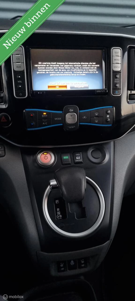 Hoofdafbeelding Nissan e-NV200