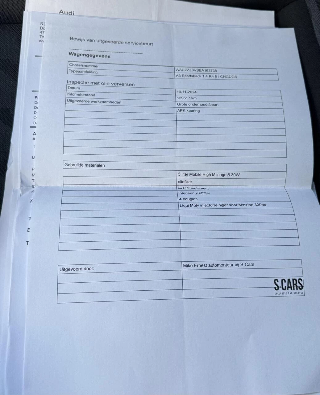 Hoofdafbeelding Audi A3