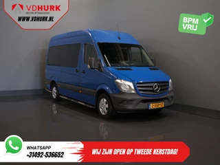 Mercedes-Benz Sprinter 213 2.2 CDI Aut. L2H2 €13.915,- Incl. BTW (BPM VRIJ) EXPORT Combi/ 9 Persoons/ Kombi/ 9P/ LMV/ Airco/ PDC