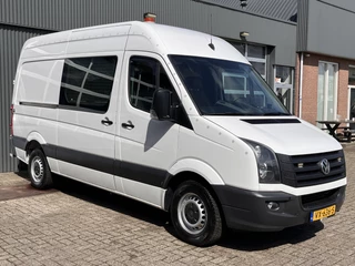 Volkswagen Crafter 50 2.0 TDI L2H2 Werkplaats inrichting Kast Inrichting Servicewagen Trekhaak 3500kg Omvormer Airco Cruise controle 1e eigenaar Dealer onderhouden Euro 6 Bpm vrij