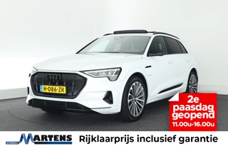 Audi e-tron e-tron 55 408pk quattro advanced 95 kWh SOH 91% Trekhaak 360Camera Cameraspiegels B&O Leder Keyless Head-Up Memory Panoramadak Navigatie