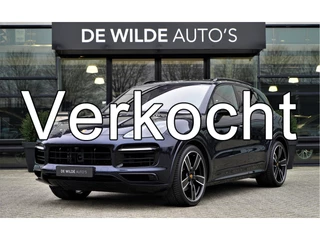 Porsche Cayenne 3.0 E-Hybrid SportDesign 462pk Pano Head-up Trekhaak Stoelventilatie 18-weg ACC 360-camera