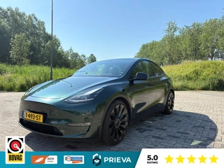 Tesla Model Y Performance AWD 75 kWh - Carbon Details - Panorama dak - Lederen bekleding