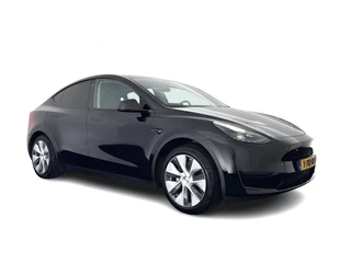 Tesla Model Y RWD 58 kWh [ 3-Fase-11kW ] {SOH-91%} (INCL-BTW) Aut. *PANO | LEATHER | AUTO-PILOT | NAVI-FULLMAP | MATRIX-LED | KEYLESS | CAMERA | DAB+ | HEATED-COMFORTSEATS | PRIVACYGLASS | TOPVIEW | TOWBAR | 19''ALU*