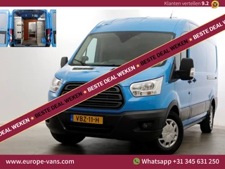 Ford Transit 350 2.0 TDCI 130pk E6 L3H2 Trend Airco/Camera/2x Schuifdeur 10-2019