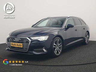 Audi A6 Avant 50 TFSI e Quattro S Line PHEV 300pk Dealer O.H. | Trekhaak Af Fabriek | Adaptive Cruise | Head Up | 360 Camera | Alcantara Sportstoelen Verwarmd | Stuur Verwarmd | Apple Carplay | Navigatie | Virtual | DAB | Plug In Hybrid