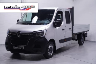 Renault Master 2.3 dCi 135 pk L3 Dubbel Cabine Pick Up / Open Laadbak Navi, Trekhaak, Cruise Control, LxBxH 317x204x40 cm