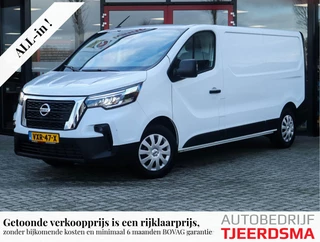 Hoofdafbeelding Nissan Primastar Nissan Primastar 2.0 dCi L2H1 Acenta | AUTOMAAT | Trekhaak | Vloerplaat | Wandbekleding | Airco | Cruise Control | LED Koplampen |