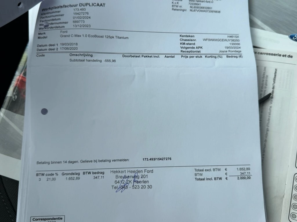 Hoofdafbeelding Ford Grand C-Max