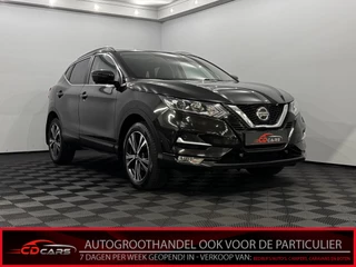 Nissan QASHQAI 1.2 Tekna Pano, 360 Camera, Navi, Stoelverwarming, Keyless start, Cruise control, Rijstrook correctie