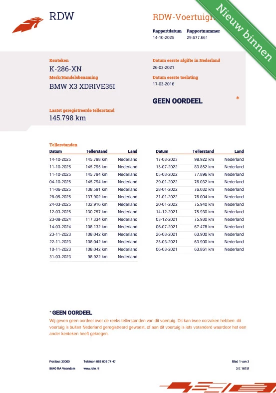 Hoofdafbeelding BMW X3