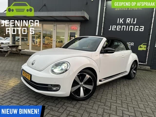 Volkswagen Beetle Cabriolet 1.4 TSI Sport|Fender|Stoelverwarming|Navi|Leer