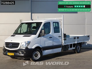 Mercedes Sprinter 310 CDI Kraanwagen Automaat HIAB 017T-2 Navi Airco Euro6 Kraan Crane Kranwagen Pickup Pritsche Airco