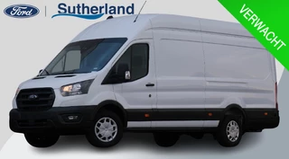 Ford Transit 350 2.0 TDCI L4H3 Trend RWD | 130pk | Navigatiesysteem SYNC4 | Stoelverwarming  | Elektrisch inklapbare buitenspiegels | Elektrisch verstelbare bestuurdersstoel | Passagiersairbag | Allweather banden | Laadruimte beschermingspakket | 150 watt/230V aansluitpunt tussen voorstoelen | Handmatige regeneratie roetfilter | Reservewiel | Centrale dubbele vergrendeling | Camera met LED Downlighter