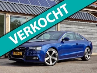 Audi A5 Coupé 1.8 TFSI Sport Edition (NL-Auto / NAP / 3x S-Line / Sportstoelen / Climate / Cruise / Navi / Stoelverwarming)