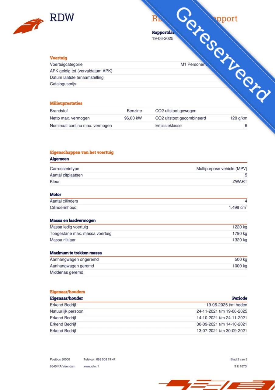 Hoofdafbeelding Honda HR-V