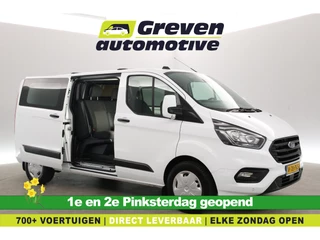 Ford Transit Custom 2.0 TDCI L2H1 | Dubbele Cabine | 2800kg Trekgew. | Airco | Cruise | Trekhaak | Parkeersens.