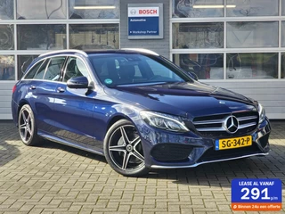 Mercedes C-klasse Estate 180 Sport Edition Premium Plus AMG-line|360"Camera|Leer|Memory|18-inch|