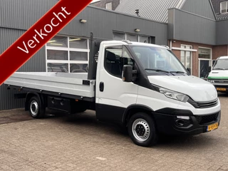 Iveco Daily 35S14 2.3 410 Himatic Automaat Open laadbak 3500kg trekhaak Euro 6 Open laadbak Pick up p-up Bakwagen Himatic Maxi 3500 kg trekgewicht