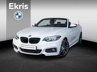 BMW 2 Serie Cabrio 220i | High Executive | M Sportpakket | Stuurwielrand Verwarmd | Achteruitrijcamera | Stoelverwarming | Sportstoelen | 18''