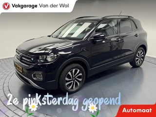 Volkswagen T-Cross 1.0 TSi Style 110PK Automaat-Trekhaak-Navigatie-Carplay-Clima-Camera-Lm16''velgen-Parkeersensoren V+A