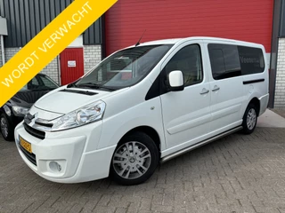 Citroën Jumpy 12 2.0 HDI 160PK L2H1 Economy DC MARGE / COGNAC LEDER / STOELVERW / TREKHAAK / NAVI / AIRCO / PDC / BLUETOOTH / CRUISE / ROLSTOEL OPRIT
