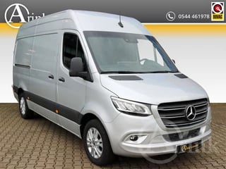 Mercedes-Benz Sprinter 319 CDI L2H2 BPM vrij 360° ALARM KL3 DISTRONIC MBUX10 LED 9G-TRONIC PDC 3.5T AHW COMPLEET