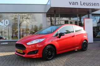 Ford Fiesta 140PK RED-EDITION LM-VELGEN AIRCO EL RAMEN & SPIEGELS LED DAGRIJVERLICHTING