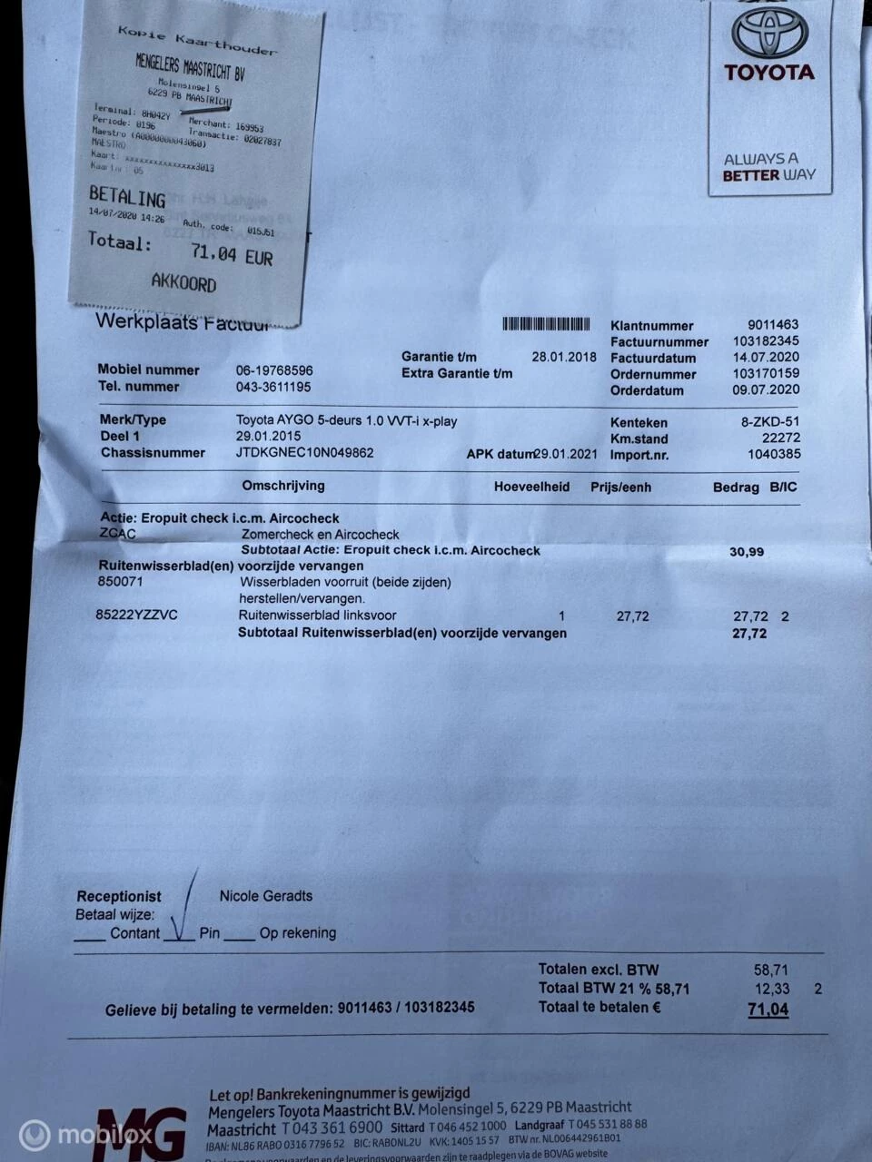 Hoofdafbeelding Toyota Aygo