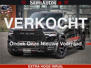 Dodge Ram 1500 Limited High Output 540HP 706Nm | Massage + Full Option | De Meest Luxe en Volle Pick-Up in zijn Klasse | Comfortabele Dubbele Cabine met Royale 5 Zitplaatsen | HULK PACK MEERPRIJS |  Voorraad Nr 2318 - 5415