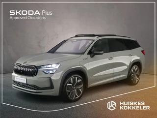 Skoda Kodiaq Sportline Business 1.5 TSI PHEV 204pk DSG Automaat Trekhaak, Panoramadak, Adaptive cruise control, Achteruitrijcamera, Elektrische achterklep, LED matrix koplampen