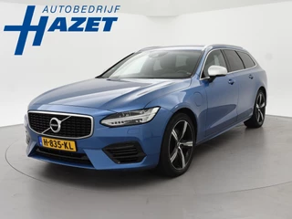 Volvo V90 2.0 T8 AWD 390 PK R-DESIGN + BOWERS & WILKINS | HEAD-UP | ELEK. TREKHAAK | INSCRIPTION BURSTING BLUE METALLIC