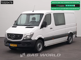Mercedes Sprinter 313 CDI Automaat L2H1 Trekhaak Airco APK 03-2027 Euro6 DC Doka Mixto Airco Trekhaak