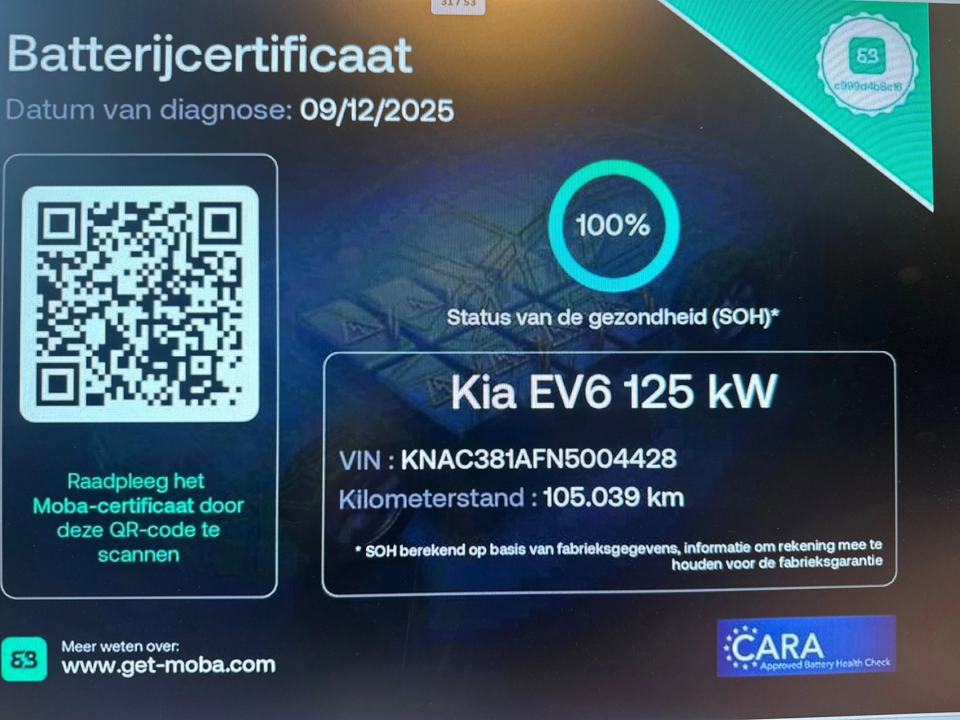 Hoofdafbeelding Kia EV6