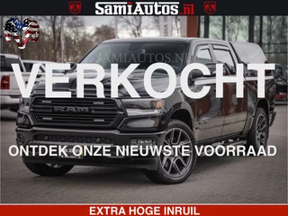 Dodge Ram 1500 SPORT 5.7 V8 HEMI | HUIF | 4x4 | OPEN UITLAAT KLEP | PANORAMA DAK | CREW CAB | 5 PERSOONS DUBBELE CABINE DC | GRIJSKENTEKEN |