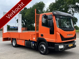 Iveco Eurocargo 80-160 Oprijwagen Euro 6 Airco Cruise controle Trekhaak Oprijplaten Telefoonverbinding Lier Luchtvering 2-Persoons Tachograaf Gereedschapskist Machinetransport