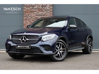 Mercedes-Benz GLC Coupé 250 4MATIC AMG Line | Schuifdak | Dodehoekassistent | Nightpakket | Stoelverwarming | Camera | Zitcomfortpakket | Navigatie | Cruise Control | High Perf. LED |