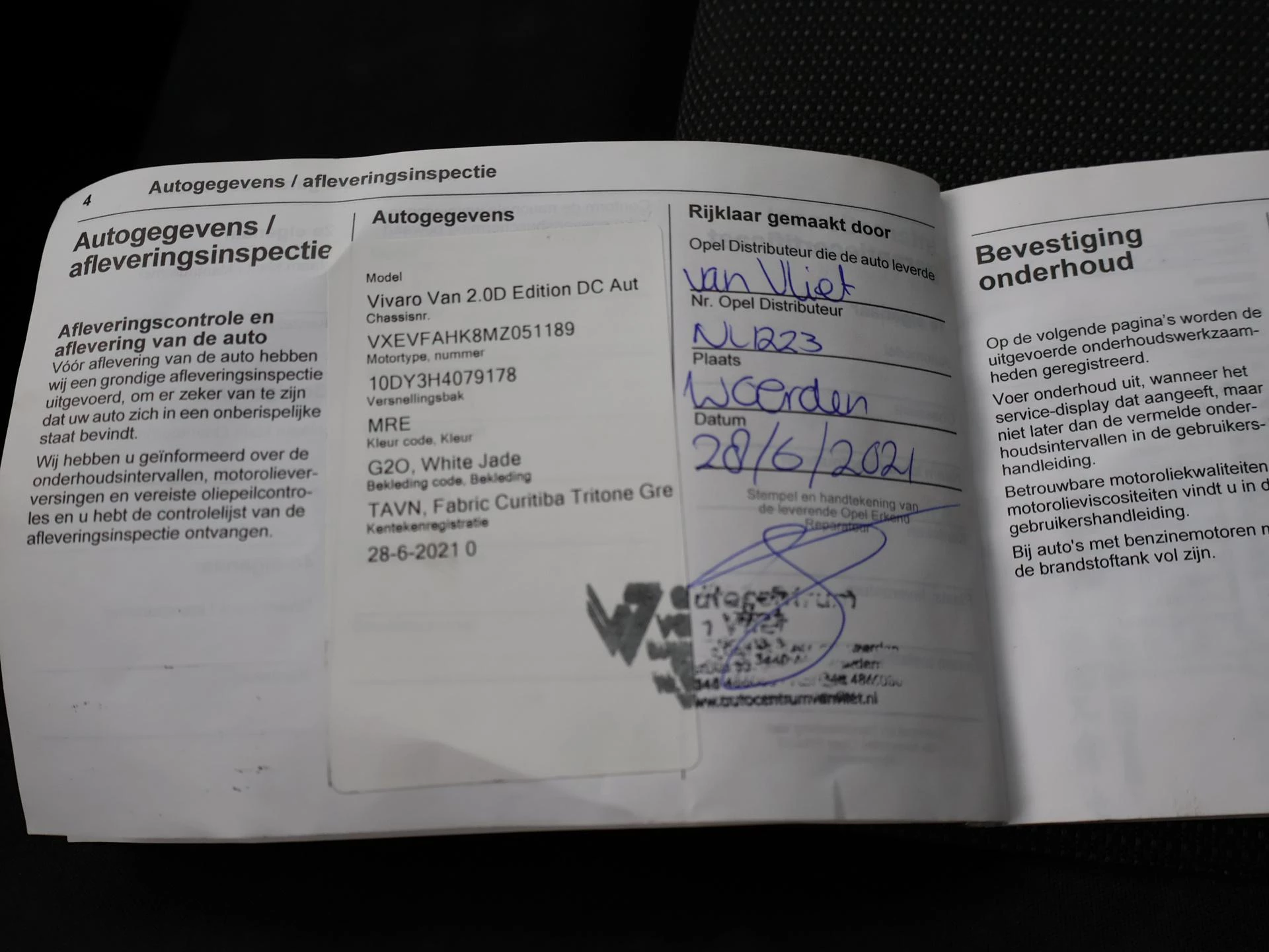 Hoofdafbeelding Opel Vivaro