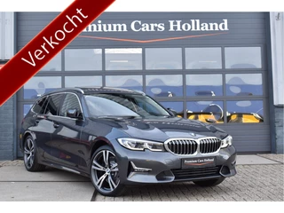 BMW 3 Serie Touring 330e xDrive 292 Pk Pano Navi Keyless Vol Leder Bruin Laser Koplampen 19 Inch