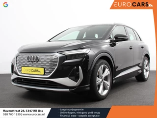 Audi Q4 e-tron 45 Advanced edition 82 kWh Climate control Adaptieve cruise control Parkeersensoren Keyless Verwarmde voorstoelen Lane assist LED Dodehoek assistent Navigatie Apple Carplay/ Android Auto