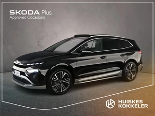 Hoofdafbeelding Škoda Enyaq iV Skoda Enyaq 85 Business Edition 286pk Automaat Panoramadak, Adaptive cruise control, Achteruitrijcamera, Elektrische achterklep, LED matrix koplampen, Navigatie