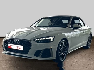 Audi A5 Cabriolet 40 TFSI S-LINE ** MATRIX, NAVI+, LEDER, TREKH, NEKVERW, 19-inch LMV, VIRTUAL ** 1e EIG - UNFALLFREI - € 31.000,= onder NP ** ** INFORMEER OOK NAAR ONZE AANTREKKELIJKE FINANCIAL-LEASE TARIEVEN **
