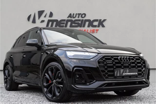 Audi Q5 50 TFSI e S-line Quattro / Standkachel/ Leder met Ruitpatroon/ Panoramadak/ Trekhaak/