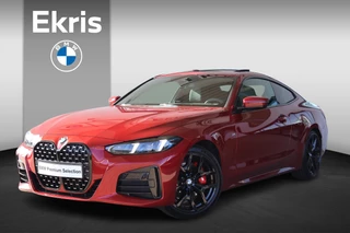 BMW 4 Serie Coupé 420i | M Sport Pro | Glazen Schuif-/kanteldak | 19" M Dubbelspaak | Leder | Stoelverwarming | Camera | HiFi Systeem | Adaptive LED koplampen en Laser achterlichten | PS