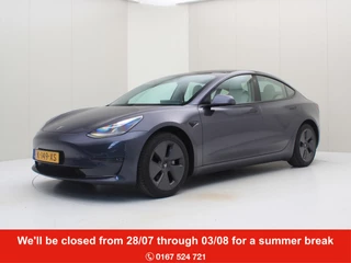 Tesla Model 3 Long-Range AWD 351pk 75 kWh 92% SoH FACELIFT [ACC. BOOST+FSD+WIT LEDER+WARMTEPOMP+PREMIUM AUDIO ]