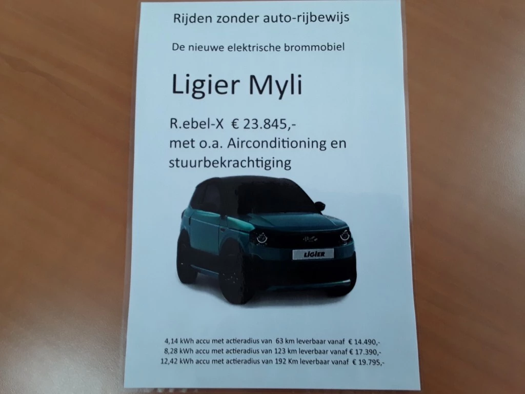 Hoofdafbeelding Ligier Myli