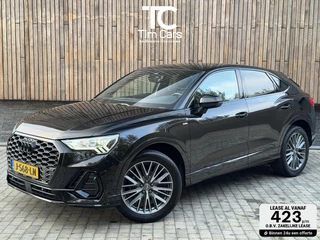 Audi Q3 35 TFSI S edition Automaat | Zwart optiek | Navigatiesysteem | Half-leer | Getint glas | Cruise & climate control | Lane assist | 19 inch velgen | LED verlichting | Elektrisch bedienbare achterklep | Parkeersensoren achter